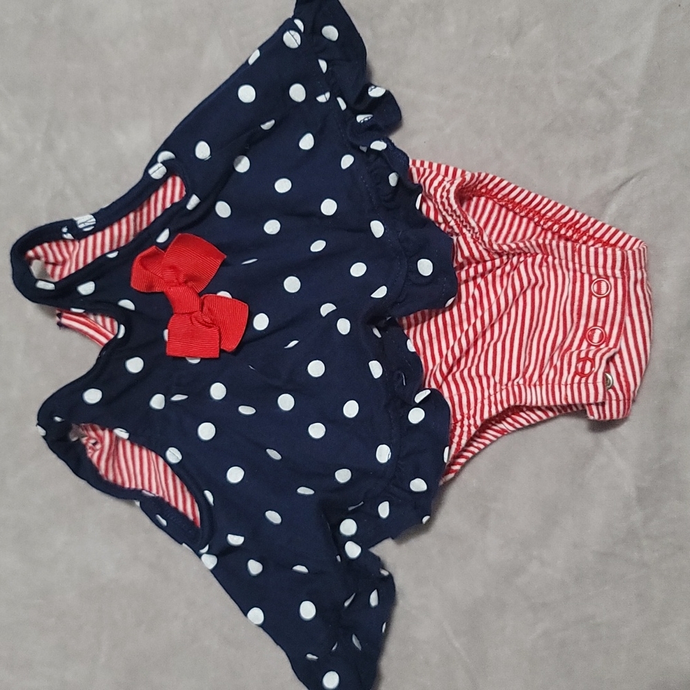 Newborn American flag print (July 4)